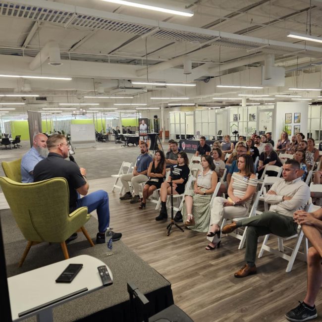 rob henry event rConnect event members in attendance