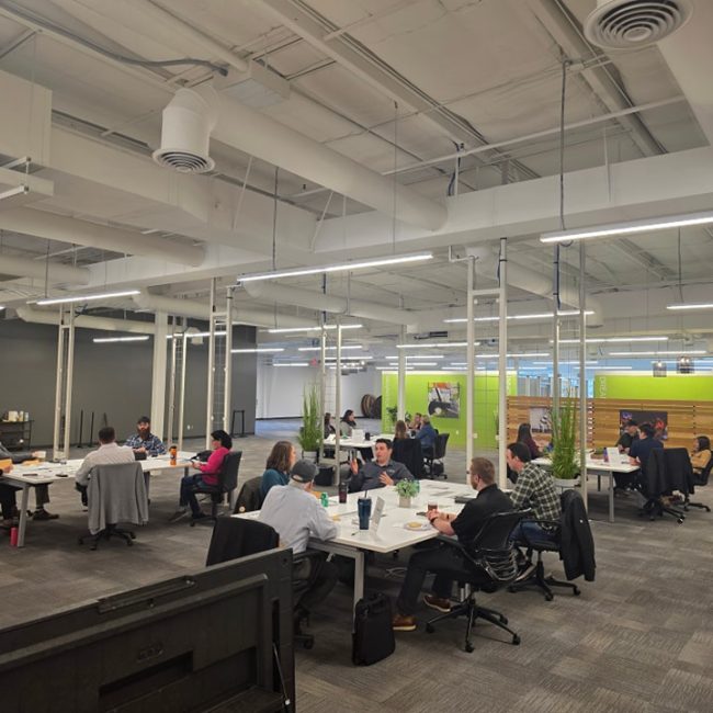 Members at mastermind connect group table