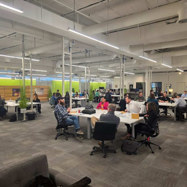 Members at mastermind connect group table