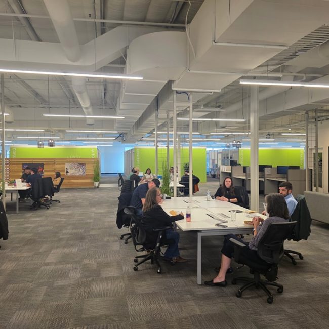 Members at mastermind connect group table