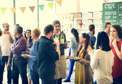 Party People Communication Talking Happiness Concept